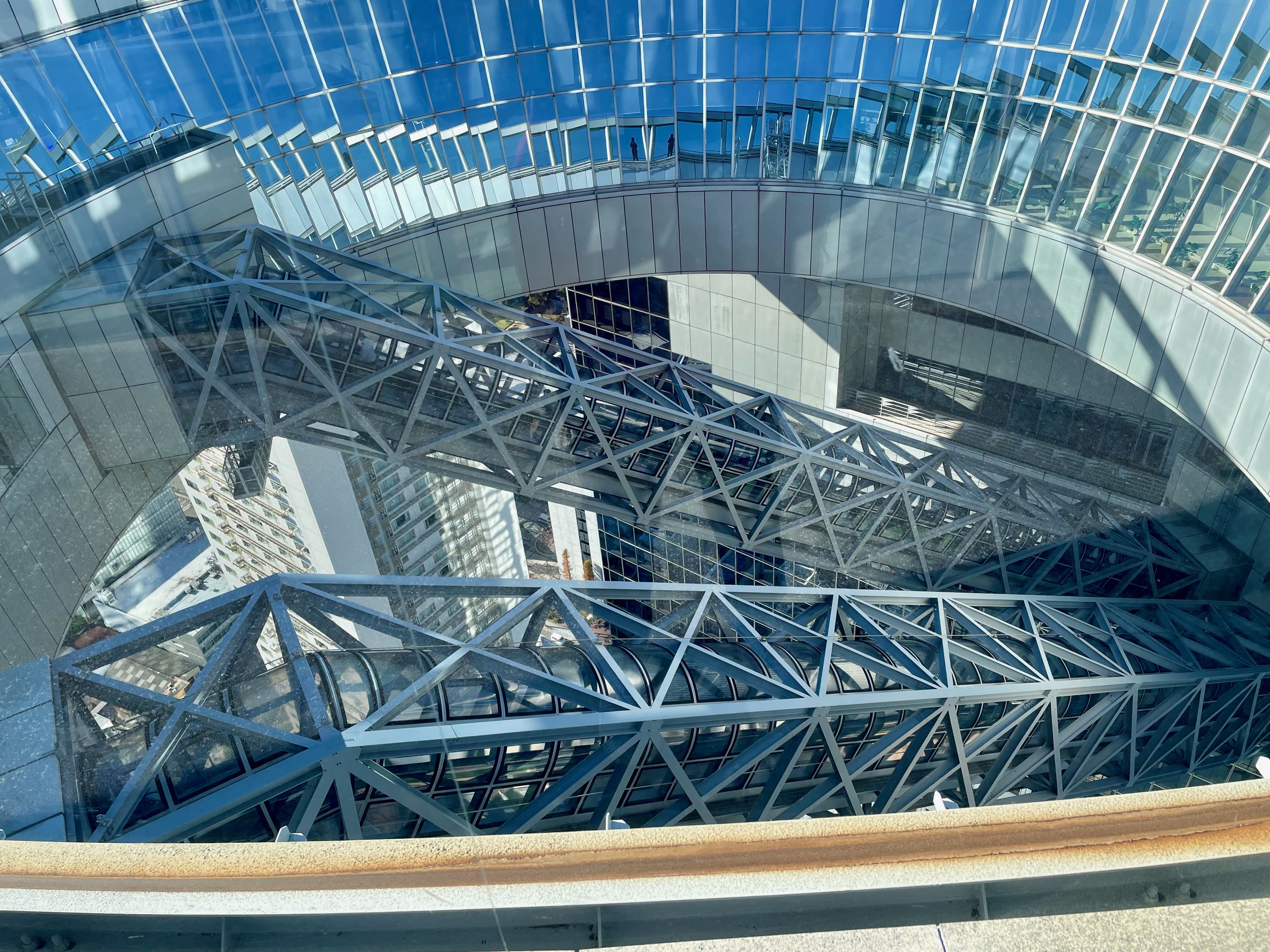 通往观景台的扶梯